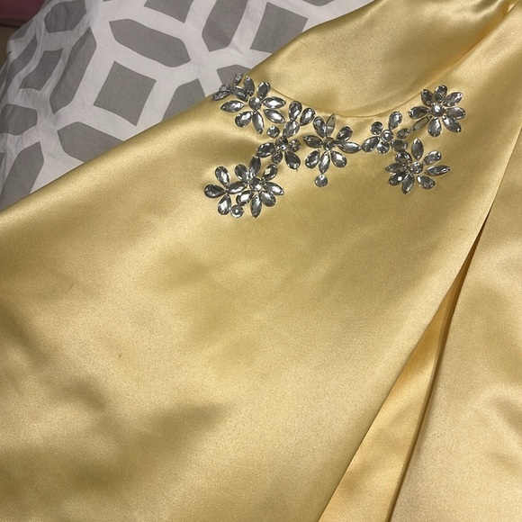 Yellow Homecoming Dress - Picture 9 of 9